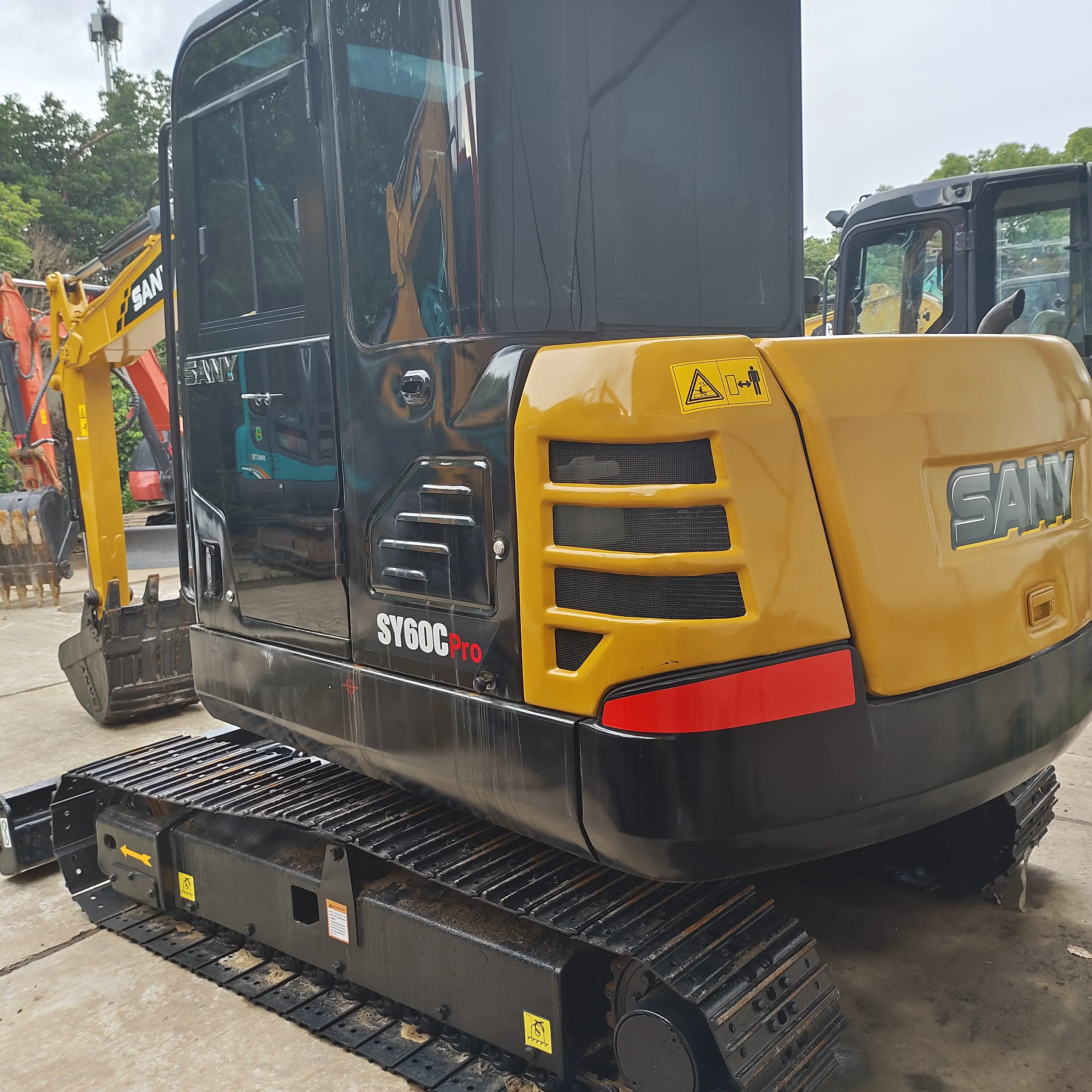 Sany SY60 building construction machinery high-quality excavator original medium hydraulic excavator