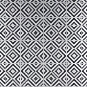 Piastrelle Autoadesive in PVC Artens, Motivo Geometrico Bianco e Nero, 2,25 m, 12 Piastrelle - Product Image 4