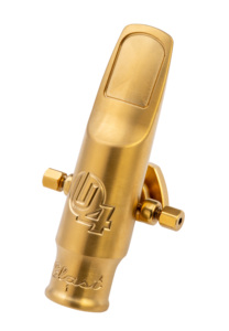 Saxophone alto haut de gamme, embouchure en titane réglable avec design à rainures courbes et vis d'équilibrage pour musicien - Product Image 5