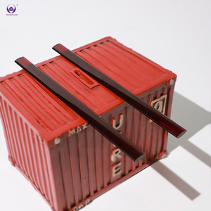 Borosilikatglas-Stab Becherglas-Rührstab für Lampwork-Glas Laborgebrauch TYGLASS Marke Strike Red Flachstab - Product Image 5