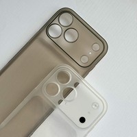 Coque de téléphone en TPU transparente antidérapante pour iPhone 18 Pro Max, ultra-fine et hautement transparente