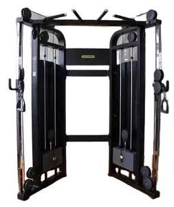 Système de <span class=keywords><strong>poulie</strong></span> double réglable Fitness <span class=keywords><strong>Cage</strong></span> Multi-Functional Smith Machine Cable Crossover-Commercial Bodybuilding Back Training - Product Image 1