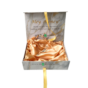 <span class=keywords><strong>2025</strong></span> Sang Trọng Bán Hàng Nóng Đóng Cửa Từ Tính Với Satin Quần Áo Tóc Giả Giấy Bao Bì Hộp Tóc Bó Quà Tặng Hộp Giấy - Product Image 5