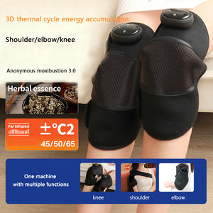 Herramienta de masaje eléctrica inalámbrica recargable envuelta en la rodilla Airbag Tightren Vericose Pains Alivia el masajeador exprimidor de aire - Product Image 5