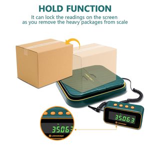 Balance numérique postale 40 kg pour colis et expéditions avec fonctions de maintien/tare pour bureau, pesage de courrier, entrepôt, lettres Q6 Digital P - Product Image 3