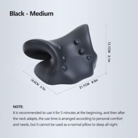 Oreiller de dispositif de traction cervicale de civière de cou pour le soulagement de douleur au cou et civière dorsale pour le soulagement de douleur au dos