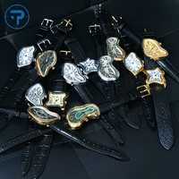 Montres en quartz torsadées uniques et minimalistes Y2K avec logo personnalisé, étanches, pour hommes et femmes, vente en gros