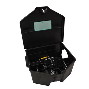 Caja de Cebo para Roedores de Plástico con Cerradura de Seguridad y Ventana Visible, Reutilizable y Duradera, Trampa para Ratones y Ratas, para Interiores y Exteriores, Hogar y Comercios - Product Image 4