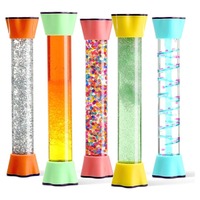 Jouets sensoriels à mouvement liquide en spirale de bureau personnalisés et colorés, minuterie à huile liquide, jouets sensoriels pour enfants autistes, mouvement liquide sensoriel