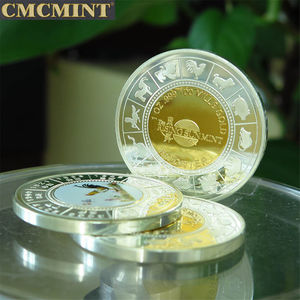 Grosir koin logam suvenir koin murah Tahun Ayam Jantan 1 Oz koin - Product Image 6