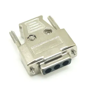 Brand foundry DB15 metal shell 3 v3 3 w3 hybrid connector cover posteriore D-SUB 15pin