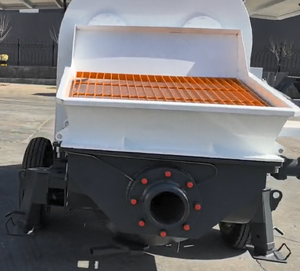 Petite pompe à béton avec télécommande sans fil, pompe à béton sur remorque, 30 m³/h max. Pompe à béton nouvelle conception 2026, <span class=keywords><strong>distance</strong></span> de transport 80m/300m - Product Image 6