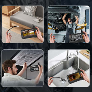 Endoscope industriel portable intégré avec caméra de 5 m et écran 4,3 pouces 720P HD pour l'outre-mer - Product Image 3