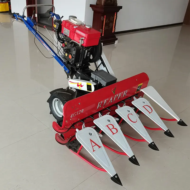 Hindistan çiftçi pirinç Reaper susam orak biçerdöver Binder makinesi