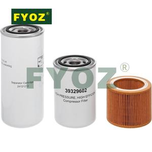 Kit de Elementos Separadores de Aceite/Aire 88171913 Filtro de Aire 39329602 Filtro de Lubricación Enroscable <span class=keywords><strong>24121212</strong></span> para Ingersoll-Rand UP5 UP6 Reemplaza - Product Image 2