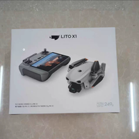 Original untuk Lito X1 Fly More Combo Drone Kamera Lipat 4K 60fps Video HDR Gambar 8K Sensor Penginderaan Hambatan Sensor 1/1.3-Inch