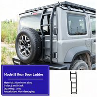Échelle arrière en aluminium pour hayon, échelle d'accès pour Suzuki Jimny 2019-2026, accessoires tout-terrain