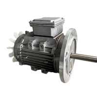 Moteur électrique monophasé triphasé d'OEM 380v 370W 1380rpm avec le logement de fonte pour l'équipement de test industriel