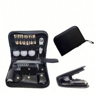 Sac de transport multifonctionnel en PU pour kit de golf USA Mairun823 – Pochette d'accessoires pour télémètre, couteau, brosse, clip à balles, tee et marqueur de score - Product Image 1