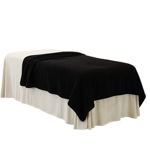 Couverture en tissu noir de haute qualité, multi-couleurs, en vrac, personnalisée, écologique, à séchage rapide - Product Image 1