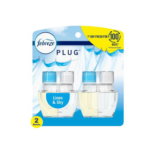Désodorisant Febreze Plug Classic Formula, formule naturelle à base d'huiles essentielles végétales, recharge longue durée pour désodorisant - Product Image 5