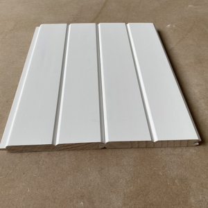 Nhà máy trực tiếp bán buôn wainscote Bảng điều khiển đúc primed FJ radiata thông v-doanh lưỡi & Groove gỗ T & G - Product Image 1