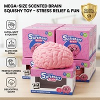 Balle en gel de caoutchouc géante anti-stress à rebond rapide pour farces et décompression