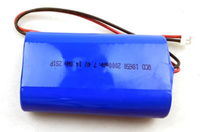 Batterie au lithium-ion 7.4V 11.1V 14.8V avec cellule cylindrique ou pochette de dimension personnalisée fabriquée