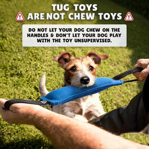 Kandal Pet Supplies Giocattoli per cani per addestramento e mordita, in tessuto resistente agli strappi, bastone da mordere per la pulizia dei denti - Product Image 2