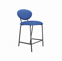 Chaise de bar moderne OEM ODM en gros, tabouret de comptoir de haute qualité pour projets hôteliers, bars et cafés, marchés des États-Unis, de l'UE et du Moyen-Orient