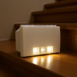 ไฟขั้นบันได LED 5W 550lm IP55แสงธรรมชาติ4000K เข้ากันได้กับการใช้ชีวิตระหว่างประเทศ - Product Image 3