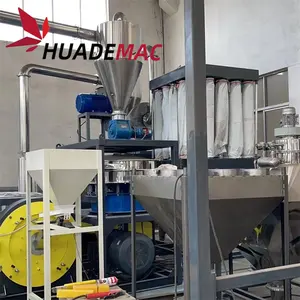 Máquina trituradora de plástico de alta calidad, pulverizador de PVC rígido y suave, LDPE EVA