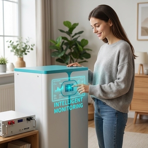 ระบบจัดเก็บพลังงานแสงอาทิตย์แบบไฮบริด 48V 15kWh Powerwall 300Ah พร้อมระบบ Smart BMS สำหรับใช้ในบ้าน รุ่น Rcdf-hy-001 อายุการใช้งานแบบ Deep Cycle ยาวนานพิเศษ 8000 รอบ - Product Image 6