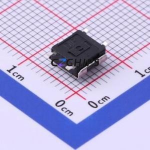 DTSMW-66R-Q-T/R Tactile Switch SMD Switch Single Pole Single Throw Round Button 2.6N Vertical Mount - Product Image 2