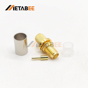 Conector Coaxial RF Estándar <span class=keywords><strong>SMA</strong></span> Hembra Recto, Conector <span class=keywords><strong>SMA</strong></span> Hembra para Cable Coaxial RG316 RG174 - Product Image 3