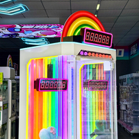 Machine professionnelle de jeu de défi en 10 secondes avec lecteur de cartes pour distributeurs de jouets de grande valeur et centres de jeux pour enfants