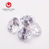 Kleine Size Hoge Kwaliteit Ronde Cut Synthetische Diamant Zirconia Steen
