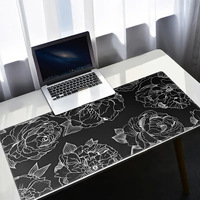 Tapis de souris 2026 LW Gaming Série Fleur de Cerisier Tapis de souris abstrait grand format Gamer XXL Tapis de souris pour PC Tapis de bureau Tapis de clavier