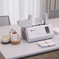 Machine d'emballage automatique HUIJIN pour la cerclage et l'emballage de devises avec du ruban adhésif en papier de petite taille