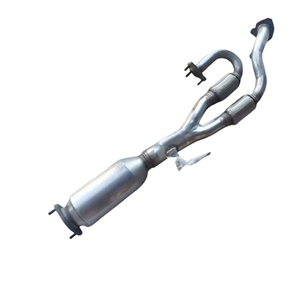 <b>Exhaust</b> system of the Nissan Quest (VQ35) 3.5L (2004-2007) features a centrally located 409 catalytic converter. - Product Image 1