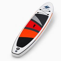 Planche de paddle gonflable personnalisée avec logo, 10'6, tout usage, ensemble complet ISUP, vente en gros avec pompe, pagaie, laisse, sac à dos