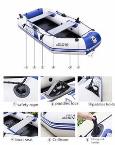 고속 사용자 정의 풍선 고무 모터 보트 카약 풍선 공기 Pvc 보트 바나나 보트 두 사람 - Product Image 4