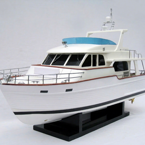 Modelo de Yate Deportivo VIKINGG de Doble Casco, Barco de Madera de Alta Velocidad, GIA NHIEN CO.LTD SB0036P, Arte y Coleccionismo - Product Image 1