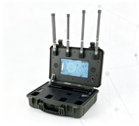 Système de détection et de positionnement intelligent portable Yyt HD5 pour drones, rayon de détection de 1 à 10 km, localisateur passif de drones à 360°, 20+ drones
