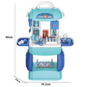Boîte à médicaments Offre Spéciale jouets valise <span class=keywords><strong>docteur</strong></span> jouets semblant jouer <span class=keywords><strong>mallette</strong></span> jouant <span class=keywords><strong>docteur</strong></span> <span class=keywords><strong>jouet</strong></span> ensemble - Product Image 4