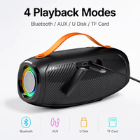 Mini-enceintes sans fil Bluetooth 5.4 pratiques et de qualité, avec éclairage LED RGB, pour ordinateur – Vente chaude, échantillon disponible, OEM/ODM disponible