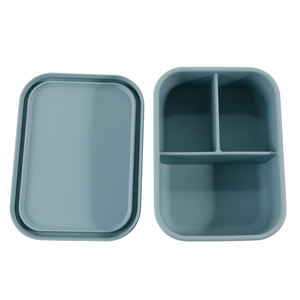 Vendita calda BPA gratis scatola di immagazzinaggio in <span class=keywords><strong>Silicone</strong></span> classico coperchio riutilizzabile per la lavatrice microonde BPA gratis pranzo ciotola cibo alimentazione - Product Image 4