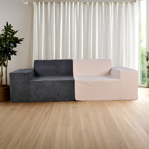 Canapé en mousse compressé dans une boîte sous vide ensemble meuble air emballage à vendre prix noir 3 places paresseux moderne pour canapé <span class=keywords><strong>togo</strong></span> - Product Image 5