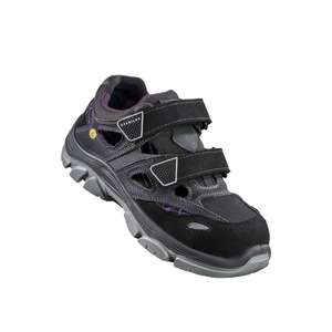 Sandalia de seguridad para mujer STABILUS DANA AIR talla 38 textil negro/morado S1 ESD EN ISO 20345 - Product Image 1