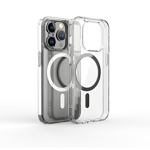 Étui de protection transparent en TPU antichoc <span class=keywords><strong>avec</strong></span> recharge magnétique sans fil <span class=keywords><strong>pour</strong></span> <span class=keywords><strong>iPhone</strong></span> 16 15, <span class=keywords><strong>coque</strong></span> de téléphone <span class=keywords><strong>transparente</strong></span> <span class=keywords><strong>pour</strong></span> <span class=keywords><strong>iPhone</strong></span> 17 Pro Max - Product Image 1